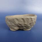 [ б/у ] бонсай горшок .. есть маленькая миска длинная сторона примерно 5.5cm эллипс горшок грязь горшок на данный момент товар б/у горшок 