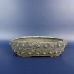 [ б/у ] бонсай горшок .. есть маленький размер длинная сторона примерно 15.3cm эллипс горшок шпилька удар грязь горшок на данный момент товар б/у горшок 