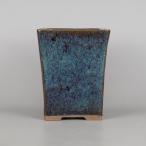 [ б/у ] бонсай горшок .. нет маленький размер высота примерно 19.8cm правильный person горшок namako глазурь на данный момент товар б/у горшок 