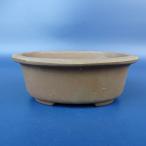 [ б/у ] бонсай горшок .. нет маленький размер длинная сторона примерно 10.7cm эллипс горшок вне . грязь предмет на данный момент товар б/у горшок 