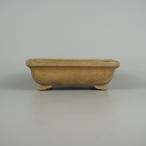 [ б/у ] бонсай горшок .. нет маленький размер длинная сторона примерно 14.5cm длина person горшок вне .. входить грязь предмет на данный момент товар б/у горшок 