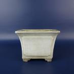 [ б/у ] бонсай горшок .. нет маленькая миска длинная сторона примерно 9.5cm длина person горшок вне . окно есть глазурь .. для на данный момент товар б/у горшок 