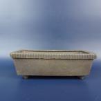 [ б/у ] бонсай горшок Tokoname Hattori маленький размер длинная сторона примерно 14.8cm длина person горшок вне . грязь горшок на данный момент товар б/у горшок 