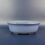 [ б/у ] бонсай горшок Tokoname Hattori маленький размер длинная сторона примерно 14.2cm эллипс горшок вне . глазурь на данный момент товар б/у горшок 