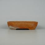 [ б/у ] бонсай горшок Tokoname Hattori маленький размер длинная сторона примерно 15.5cm эллипс горшок грязь предмет на данный момент товар б/у горшок 
