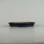 [ б/у ] бонсай горшок Tokoname Hattori структура средний длинная сторона примерно 22.7cm эллипс горшок вне . глазурь на данный момент товар б/у горшок 