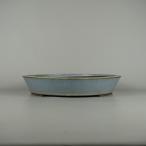 [ б/у ] бонсай горшок Tokoname гора осень средний длинная сторона примерно 33.6cm круг горшок глазурь на данный момент товар б/у горшок 