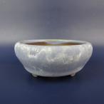 [ б/у ] бонсай горшок Tokoname гора осень маленькая миска длинная сторона примерно 8cm круг горшок глазурь на данный момент товар б/у горшок 