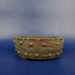 [ б/у ] бонсай горшок Tokoname 10 .. сосна Izumi маленькая миска длинная сторона примерно 9.3cm круг горшок грязь предмет на данный момент товар б/у горшок 