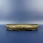 [ б/у ] бонсай горшок Mino . гора маленький размер длинная сторона примерно 18cm эллипс горшок шпилька удар глазурь на данный момент товар б/у горшок 