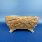 [ б/у ] бонсай горшок Tokoname . гора маленький размер длинная сторона примерно 16.7cm длина person горшок на данный момент товар б/у горшок 