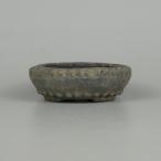 [ б/у ] бонсай горшок превосходящий . маленькая миска длинная сторона примерно 8.5cm круг горшок шпилька удар грязь предмет на данный момент товар б/у горшок 