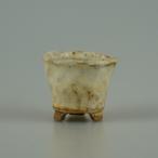 [ б/у ] бонсай горшок .. есть бобы горшок длинная сторона примерно 4cm круг горшок глазурь Mini горшок .. для на данный момент товар б/у горшок 