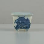 [ б/у ] бонсай горшок .. нет бобы горшок длинная сторона примерно 3.8cm правильный person горшок вне . ландшафт map Mini горшок .. для на данный момент товар б/у горшок 