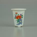 [ б/у ] бонсай горшок .. нет бобы горшок высота примерно 4.3cm круг горшок цветная роспись цветок. . - Nami ni горшок .. для на данный момент товар б/у горшок 