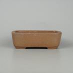 [ б/у ] бонсай горшок Tokoname правильный гора маленький размер длинная сторона примерно 12.8cm длина person горшок . угол грязь предмет на данный момент товар б/у горшок 