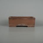 [ б/у ] бонсай горшок Tokoname правильный гора маленький размер длинная сторона примерно 16cm длина person горшок грязь предмет на данный момент товар б/у горшок 