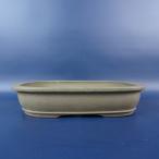 [ б/у ] бонсай горшок Tokoname kane правильный производства . средний длинная сторона примерно 24cm длина person горшок вне .. угол внизу obi грязь предмет на данный момент товар б/у горшок 