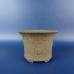 [ б/у ] бонсай горшок Tokoname правильный гора маленькая миска длинная сторона примерно 9.4cm круг горшок вне . грязь предмет на данный момент товар б/у горшок 