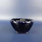 [ б/у ] бонсай горшок 2 плата восток удача храм . маленькая миска длинная сторона 7cm круг горшок глазурь на данный момент товар б/у горшок 