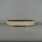 [ б/у ] бонсай горшок . гора структура средний длинная сторона примерно 37.5cm эллипс горшок глазурь на данный момент товар б/у горшок 