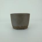 [ б/у ] бонсай горшок Tokoname Британия Akira маленькая миска длинная сторона примерно 7.8cm круг горшок грязь предмет на данный момент товар б/у горшок 