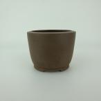 [ б/у ] бонсай горшок Tokoname Британия Akira маленькая миска длинная сторона примерно 8cm круг горшок грязь предмет на данный момент товар б/у горшок 