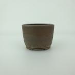 [ б/у ] бонсай горшок Tokoname Британия Akira маленькая миска длинная сторона примерно 8cm круг горшок грязь предмет на данный момент товар б/у горшок 