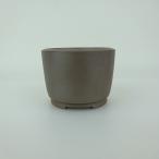 [ б/у ] бонсай горшок Tokoname Британия Akira маленькая миска длинная сторона примерно 7.9cm круг горшок грязь предмет на данный момент товар б/у горшок 