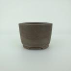 [ б/у ] бонсай горшок Tokoname Британия Akira маленькая миска длинная сторона примерно 7.9cm круг горшок грязь предмет на данный момент товар б/у горшок 