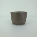 [ б/у ] бонсай горшок Tokoname Британия Akira маленькая миска длинная сторона примерно 7.8cm круг горшок грязь предмет на данный момент товар б/у горшок 