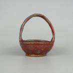 [ б/у ] бонсай горшок документ гора Echizen документ гора маленький размер высота примерно 18cm.. садоводство круг горшок ручка имеется глазурь .. для на данный момент товар б/у горшок 