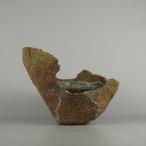 [ б/у ] бонсай горшок седло лошадь камень средний длинная сторона примерно 26.5cm.....k лама isi дыра нет на данный момент товар 