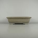 [ б/у ] бонсай горшок Tokoname . гора . средний длинная сторона примерно 34.3cm длина person горшок вне .. входить внизу obi грязь предмет на данный момент товар б/у горшок 