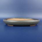 [ б/у ] бонсай горшок весна . маленький размер длинная сторона примерно 15cm эллипс горшок глазурь на данный момент товар б/у горшок 