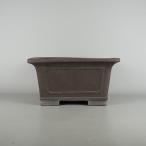 [ б/у ] бонсай горшок sen . Британия структура средний длинная сторона примерно 30.3cm правильный person горшок вне . внизу obi сумма есть грязь предмет на данный момент товар б/у горшок 