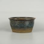 [ б/у ] бонсай горшок . Akira . структура маленький размер длинная сторона примерно 17.2cm круг горшок глазурь на данный момент товар б/у горшок 