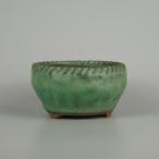 [ б/у ] бонсай горшок весна .. производства маленький размер длинная сторона примерно 13cm круг горшок глазурь на данный момент товар б/у горшок 