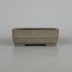 [ б/у ] бонсай горшок . блестящий . маленький размер длинная сторона примерно 10.8cm длина person горшок . угол средний obi грязь предмет на данный момент товар б/у горшок 