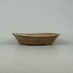 [ б/у ] бонсай горшок . flat маленькая миска длинная сторона примерно 18.8cm круг горшок грязь предмет на данный момент товар б/у горшок 