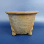 [ б/у ] бонсай горшок . маленький размер длинная сторона примерно 10.2cm круг горшок вне . грязь предмет на данный момент товар б/у горшок 