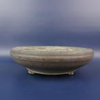 [ б/у ] бонсай горшок Tokoname .. маленький размер длинная сторона примерно 19.2cm круг горшок сверху obi грязь горшок на данный момент товар б/у горшок 