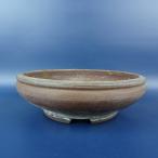 [ б/у ] бонсай горшок Tokoname .. маленький размер длинная сторона примерно 18.8cm круг горшок вне . грязь горшок на данный момент товар б/у горшок 