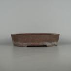 [ б/у ] бонсай горшок . свет ... средний длинная сторона примерно 25cm эллипс горшок грязь предмет на данный момент товар б/у горшок 