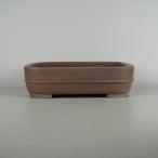 [ б/у ] бонсай горшок Tokoname тысяч .. средний длинная сторона примерно 30.5cm эллипс горшок . угол средний obi грязь предмет на данный момент товар б/у горшок 