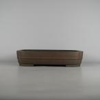 [ б/у ] бонсай горшок Eiraku средний длинная сторона примерно 35cm длина person горшок . входить средний obi грязь предмет на данный момент товар б/у горшок 