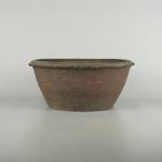 [ б/у ] бонсай горшок главный . горшок средний длинная сторона примерно 28.5cm круг горшок . есть узор грязь предмет на данный момент товар б/у горшок 