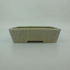 [ б/у ] бонсай горшок синий . маленький размер длинная сторона примерно 14.6cm длина person горшок . входить глазурь на данный момент товар б/у горшок 