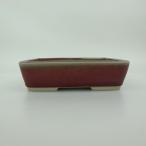 [ б/у ] бонсай горшок синий . маленький размер длинная сторона примерно 14.7cm длина person горшок глазурь на данный момент товар б/у горшок 