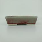 [ б/у ] бонсай горшок синий . маленький размер длинная сторона примерно 14.5cm длина person горшок глазурь на данный момент товар б/у горшок 